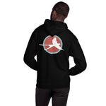 Unisex Hoodie White Scissor-Tail