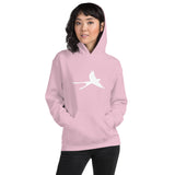 Unisex Hoodie White Scissor-Tail